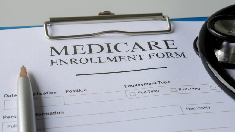 Medicare enrollment form