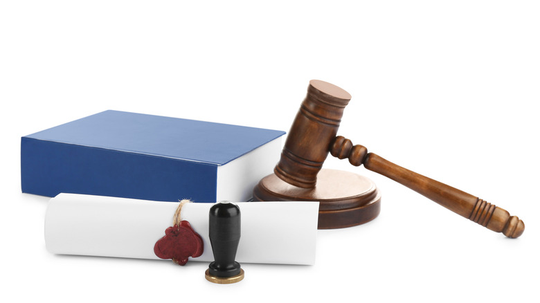 Legal book and documents