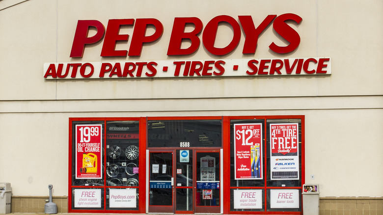 Pepboys auto parts