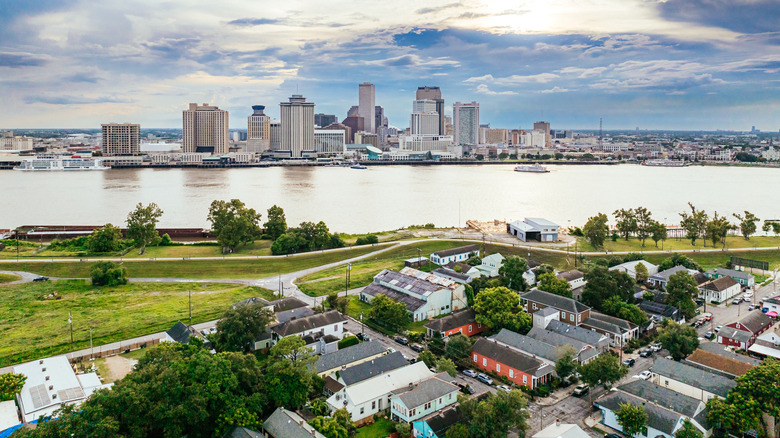 French Quarters in New Orleans, Louisiana