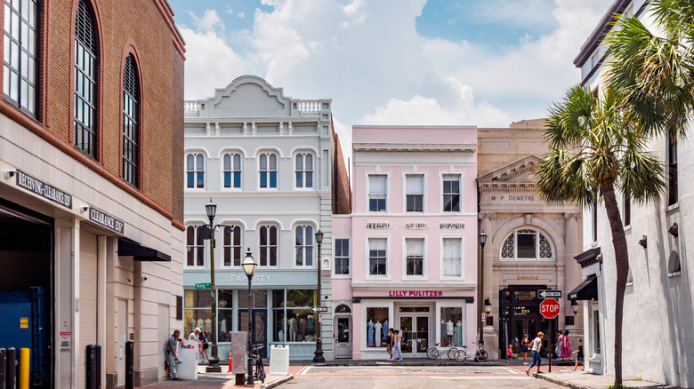Buildings in Charleston, South Carolina.