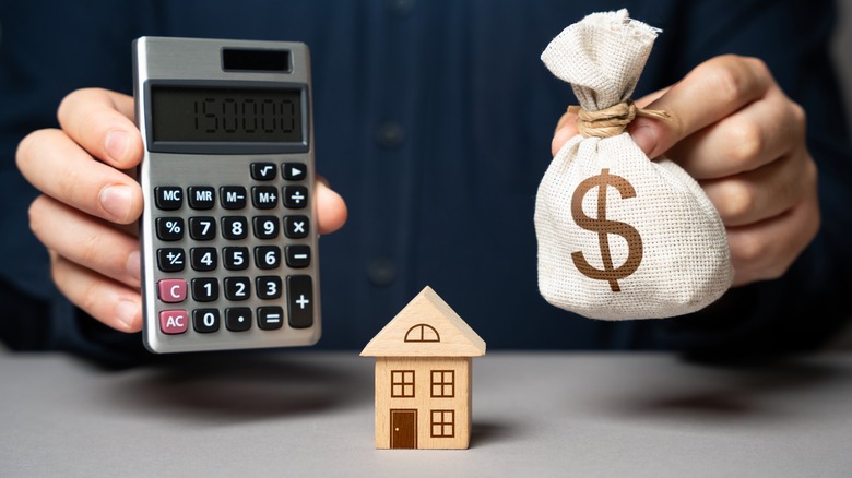 Calculate the cost of a mortgage on a house