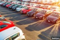 Motorlu Taşıtların Kasım Verileri Geldi