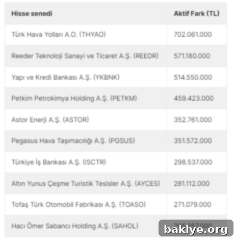 Para Girişi Olan Hisseler Listesi