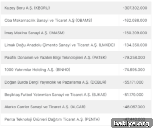 Borsada Gözden Düşen Hisseler 2 Borsa İstanbul'da Para Çıkışı Yaşayan Hisseler