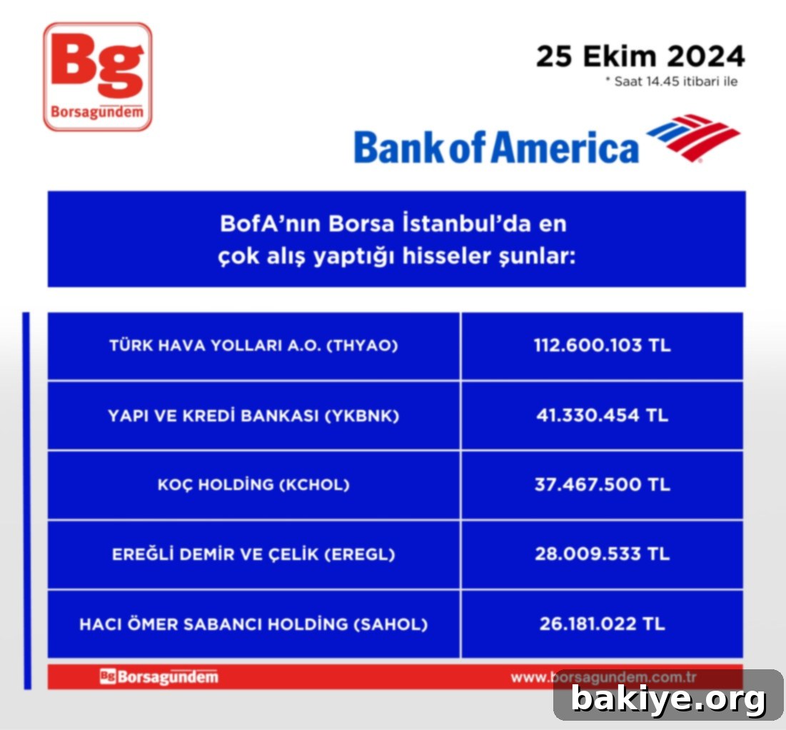 BofA İşlem Hacmi Yüksek Hisseler 14.45 İtibarıyla 2 Dijital finansal işlemler ve bakiye yönetimi