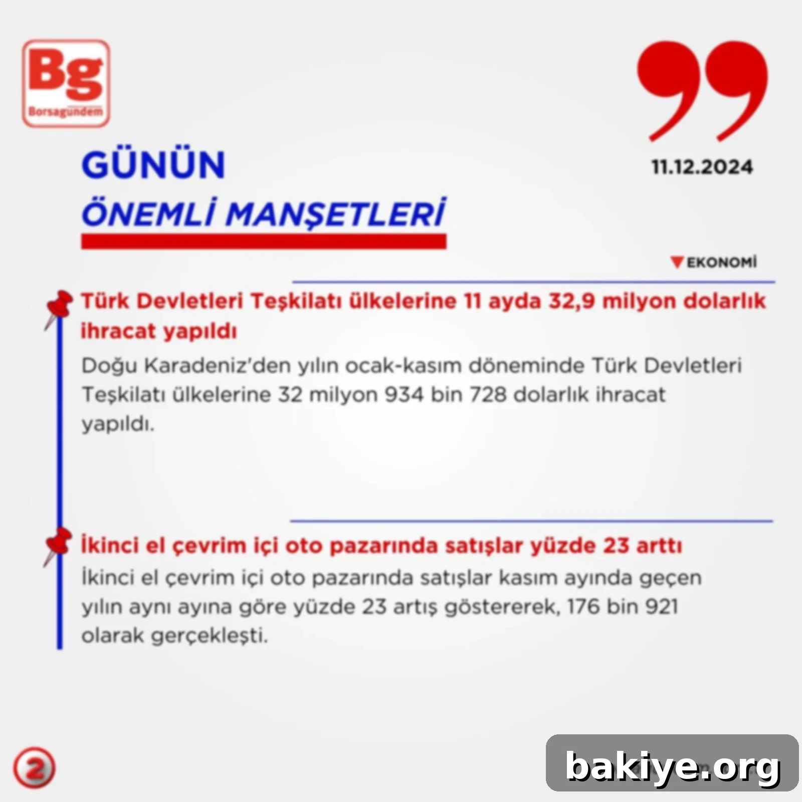 Gündemin Ana Başlıkları 3 Tüketici harcamaları ve perakende satış hacmi grafiği