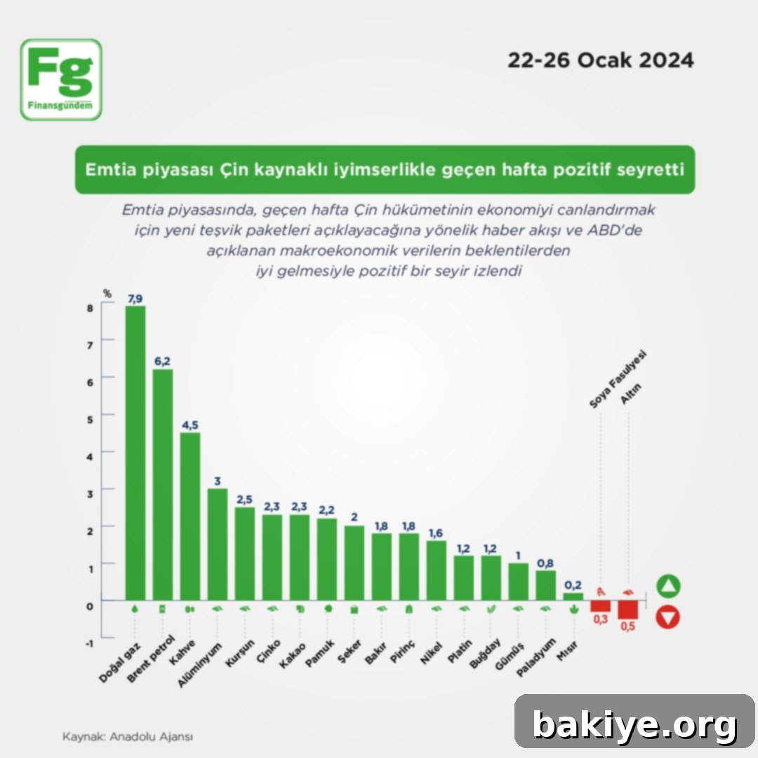 Emtia, Çin Rüzgarıyla Yükseldi 2 Emtia Piyasalarında Küresel Canlanma ve Fiyat Hareketleri