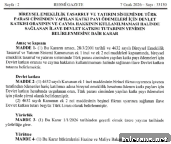 BES'te Devlet Desteği Azaldı 2 BES - Bireysel Emeklilik