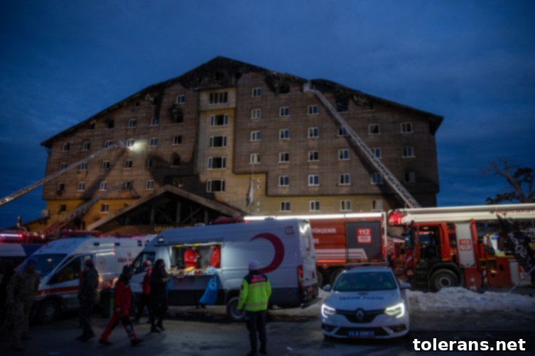 Kartalkaya Otel Yangını: Unutulmayan Acı 2 Kartalkaya otel yangını faciasının 1. yılı