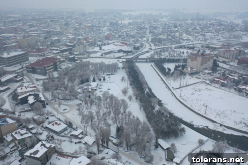 Doğu'nun Ayazı Dinmiyor 2 Erzurum'da Kırağı ve Buzlanma