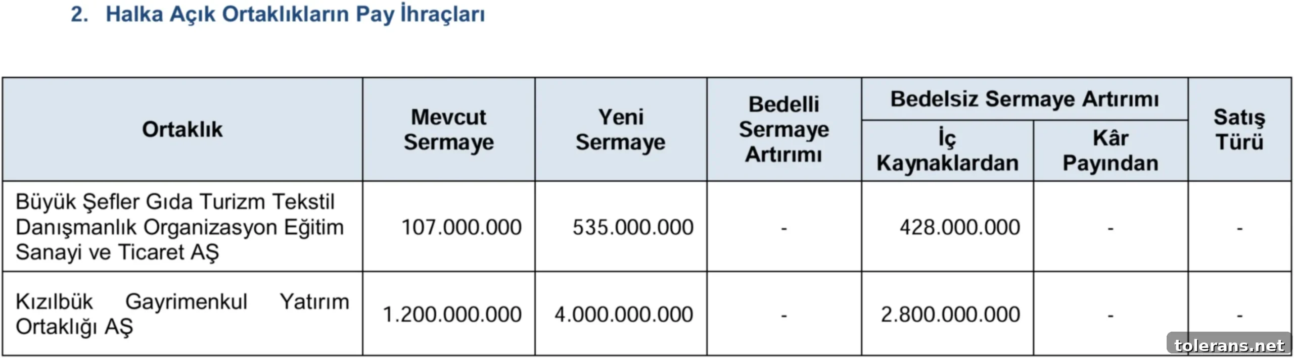 Sermaye Artırımı İçin SPK'dan İki Şirkete Yeşil Işık 2 SPK 2026/6 Bülteni Onay Detayları
